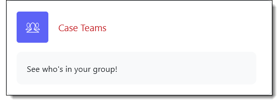 Screenshot of Group Member link